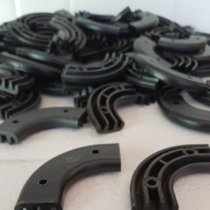 Curva porta burlete perimetral tipo "J" corredera