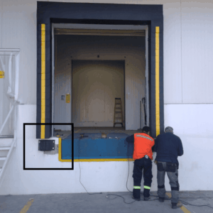 Set bumpers estandar anden de carga