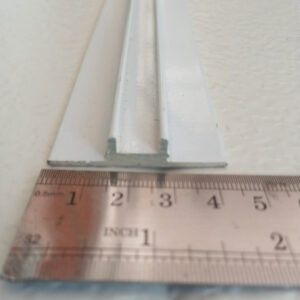 Porta burlete y resistencia aluminio burlete "J" corredera